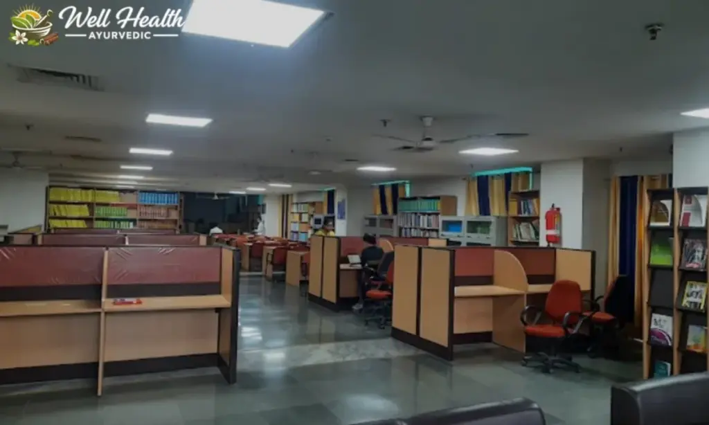 Library Facilities of Okhla Ayurvedic Medical College